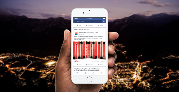 Facebook live audio Hype.sk Digital News