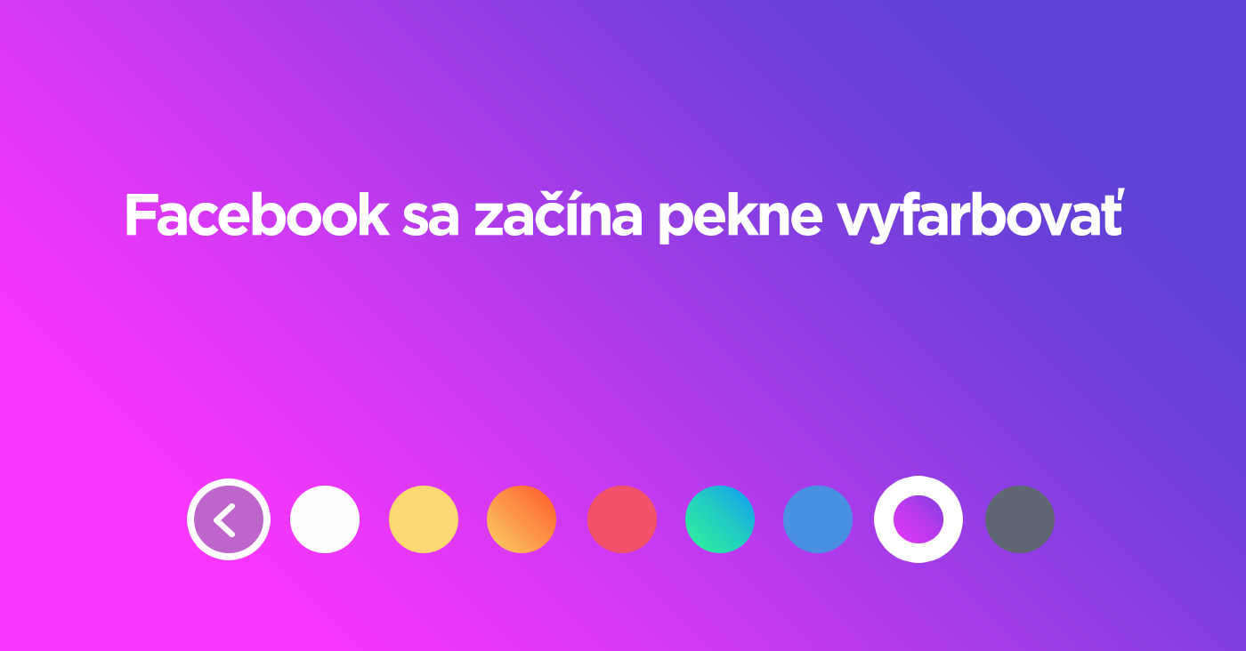 FB farebne statusy Hype.sk